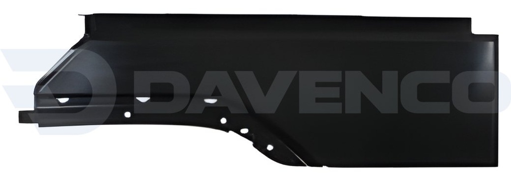 [DC0.1548BL] REAR PILLAR LOWER LH WHITE