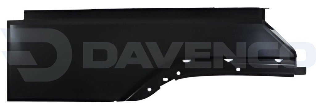 [DC0.1549BL] REAR PILLAR LOWER RH WHITE