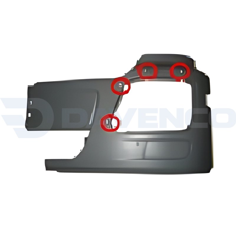 [DC2.3184] SIDE BUMPER LH, W/O FOG LAMP HOLE