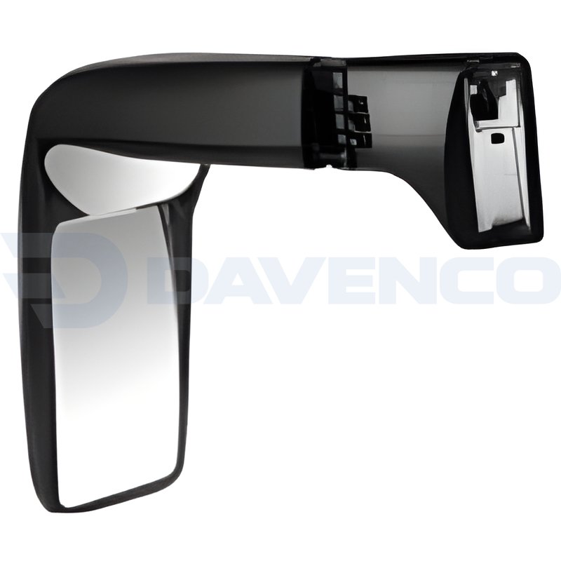 [DY2.0233] MAIN MIRROR ELECTRIC RH CLASSII HEAT 24V NO WIRE, SHORT ARM R1200 LHD e-mark