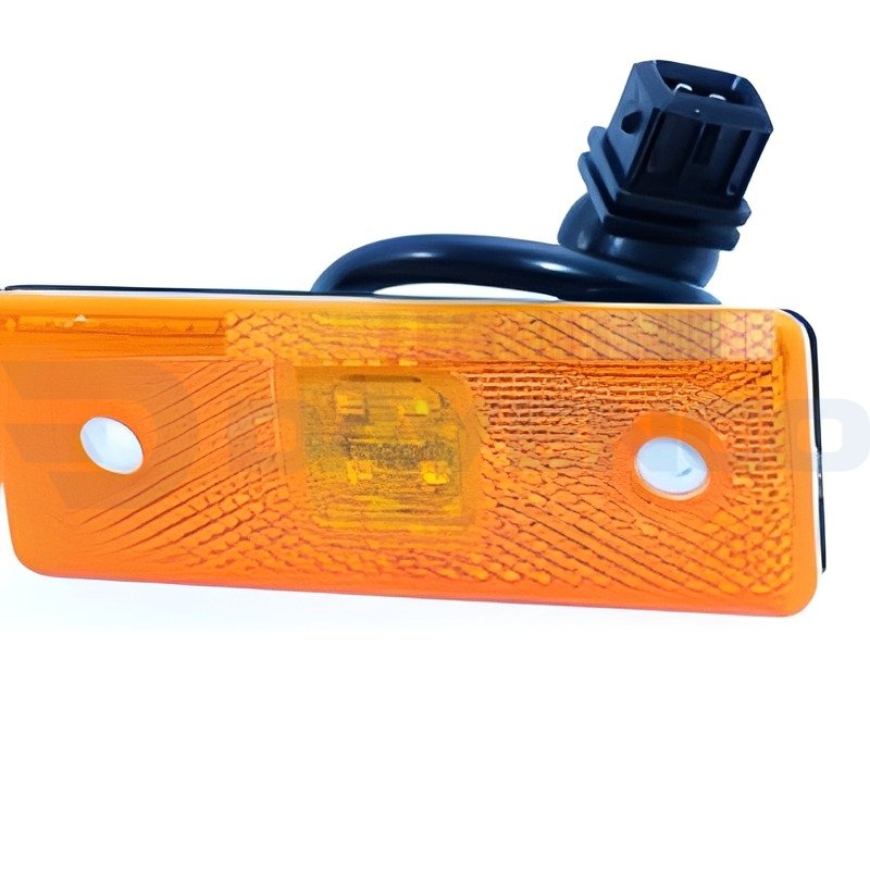 [DY2.0260] REAR AXLE SIDE LAMP AMBER LED 24V4X0.9W YELLOW WITH 220MM WIRE E.MARK
